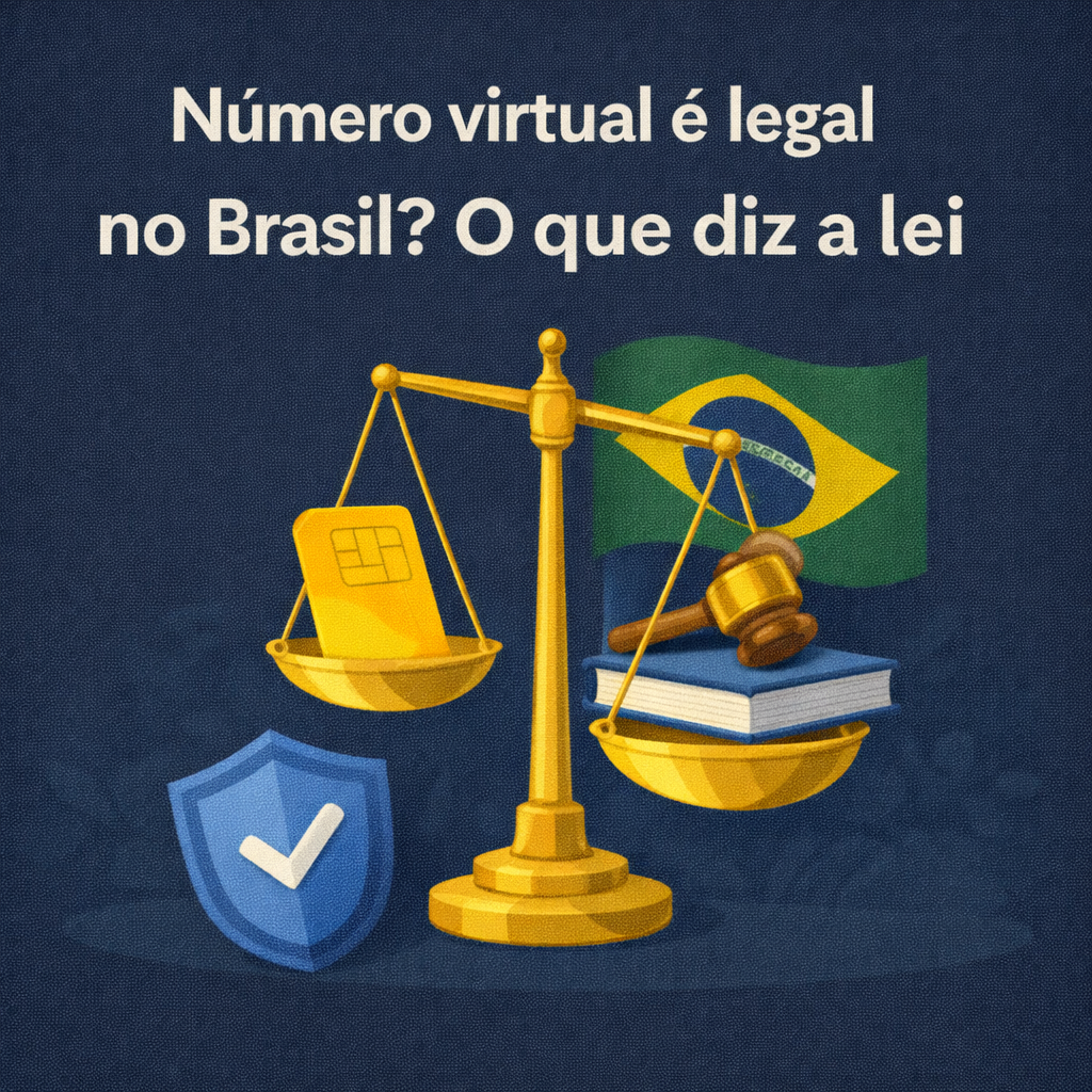 Número virtual é legal no Brasil? O que diz a lei